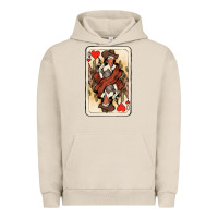 Pigment French Oak Queen Of Hearts Cowgirl Urban Hoodie - HowdyJamesFarm