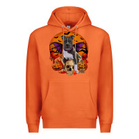 Carrot halloween pitbull dog Premium Hoodie - RanaPortraitStore