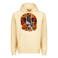 Pina Colada halloween pitbull dog Premium Hoodie - RanaPortraitStore