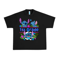 Black preview flower stitch 1st grade Urban Heavy Tee - AdoDesignShop