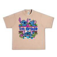Burro preview flower stitch 1st grade Urban Heavy Tee - AdoDesignShop