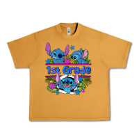 Peanut Butter preview flower stitch 1st grade Urban Heavy Tee - AdoDesignShop