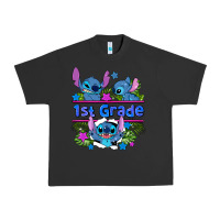 Pigment Black preview flower stitch 1st grade Urban Heavy Tee - AdoDesignShop