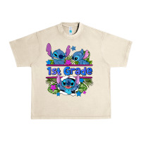 Preview Flower Stitch 1st Grade Urban Heavy Tee | Teevron