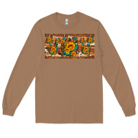 Toasted Coconut sunflower gemstone leopard cowhide horseshoe license plate Long Sleeve Tee - Artiststas