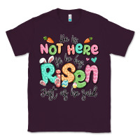 Plum easter he is not here for he has risen just as he Classic Tee - LillyAllenDesigns