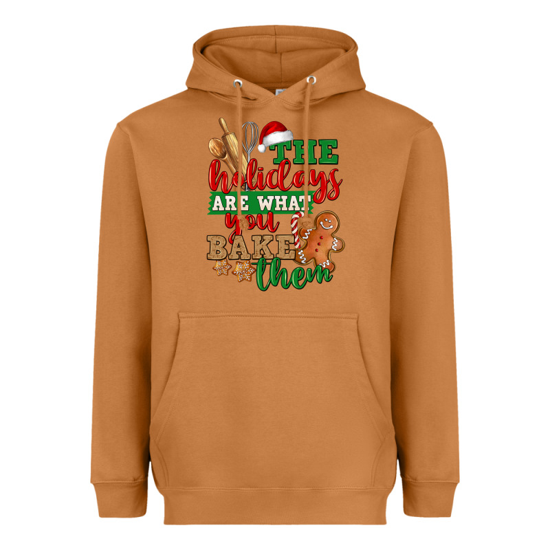 The Holidays Are What You Bake Them Heavyweight Hoodie by NancyCooperArtShop | Teevron