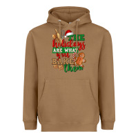 Toasted Coconut The holidays are what you bake them Heavyweight Hoodie - NancyCooperArtShop