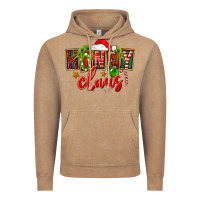 Vintage Coffee christmas honey claus Vintage Hoodie - FaDigitalArtStudio