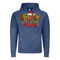 Vintage Denim christmas honey claus Vintage Hoodie - FaDigitalArtStudio