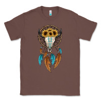 Chestnut dreamer catcher bull skull Classic Tee - JahusDesignShop