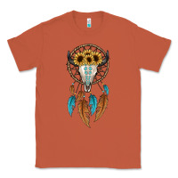 Copper dreamer catcher bull skull Classic Tee - JahusDesignShop