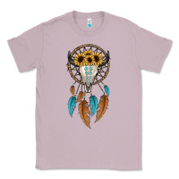 Lilac dreamer catcher bull skull Classic Tee - JahusDesignShop