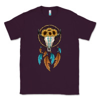 Plum dreamer catcher bull skull Classic Tee - JahusDesignShop