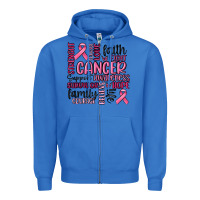 True Royal cancer awareness Zipper Hoodie - MaliasSmallBusiness