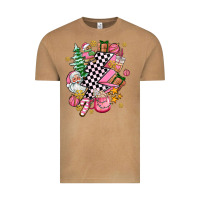 Vintage Camel pink christmas lightning bolt Vintage Tee - AdoDesignShop