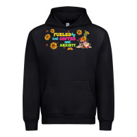 Fueled By ıced Coffee And Anxiety Urban Hoodie | Teevron