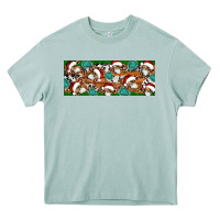 Arona Santa skeleton christmas Heavy Core Tee - Artiststas