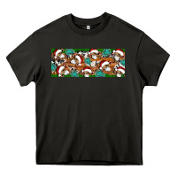 Asphalt Santa skeleton christmas Heavy Core Tee - Artiststas