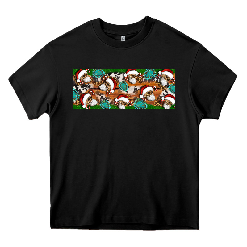 Santa Skeleton Christmas Heavy Core Tee by Artiststas | Teevron