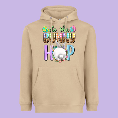 Do The Bunny Hop Heavyweight Hoodie Designed By Nancycooperartshop