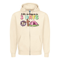 Sandshell a lot can happen in 3 days Zipper Hoodie - MaliasSmallBusiness