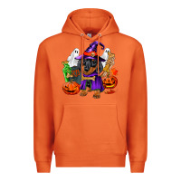 Carrot Halloween dachshund puppy dog Premium Hoodie - RanaPortraitStore