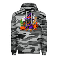 Slate Camo Halloween dachshund puppy dog Premium Hoodie - RanaPortraitStore