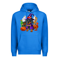 True Royal Halloween dachshund puppy dog Premium Hoodie - RanaPortraitStore