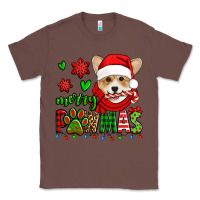 Chestnut merry pawmas christmas corgi Classic Tee - Jasminsmagicworld