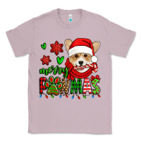 Lilac merry pawmas christmas corgi Classic Tee - Jasminsmagicworld