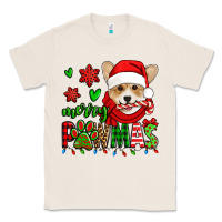 Natural merry pawmas christmas corgi Classic Tee - Jasminsmagicworld