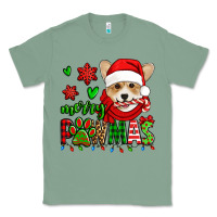 Sage merry pawmas christmas corgi Classic Tee - Jasminsmagicworld