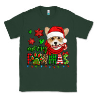 Sports Green merry pawmas christmas corgi Classic Tee - Jasminsmagicworld