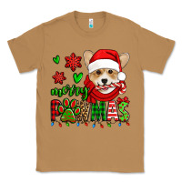 Toasted Coconut merry pawmas christmas corgi Classic Tee - Jasminsmagicworld
