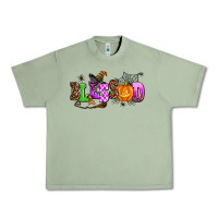 Oil Green halloween blessed Urban Heavy Tee - AdoDesignShop