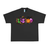 Pigment Black halloween blessed Urban Heavy Tee - AdoDesignShop
