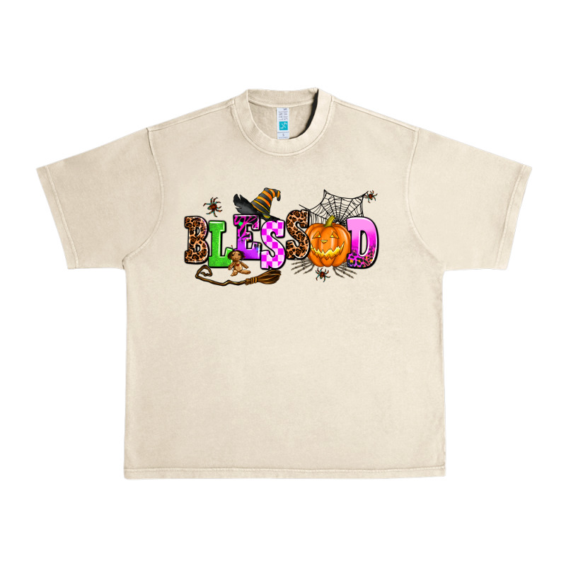 Halloween Blessed Urban Heavy Tee by AdoDesignShop | Teevron