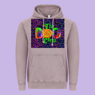 The Boo Crew Tumbler Vintage Hoodie Designed By Jahusdesignshop