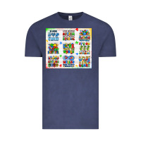 Vintage Denim autism Vintage Tee - JahusDesignShop