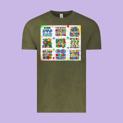 Autism Vintage Tee Designed By Jahusdesignshop