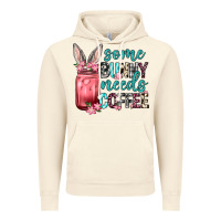 Vintage Artic Some Bunny needs coffee Vintage Hoodie - Neo Western