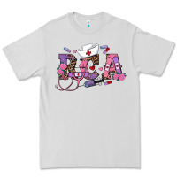 Dove Grey valentines day Premium Tee - RanaPortraitStore