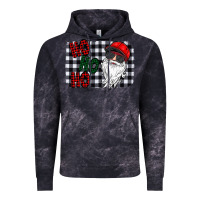 Cloud Black ho ho ho Vintage Hoodie - CowhideDigitalArt
