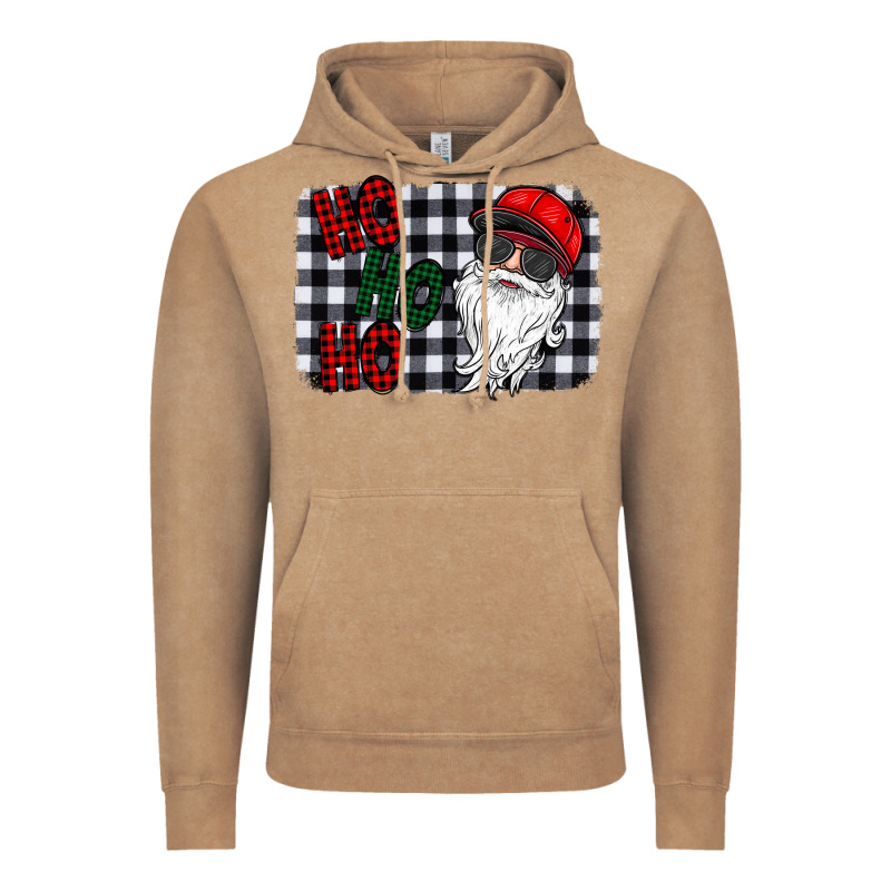 Ho Ho Ho Vintage Hoodie by CowhideDigitalArt | Teevron