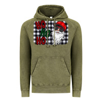 Vintage Olive ho ho ho Vintage Hoodie - CowhideDigitalArt