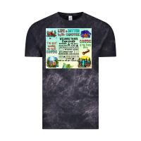 Cloud Black life is better by the campfire Vintage Tee - JahusDesignShop
