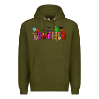 Army Green Halloween Teacher Premium Hoodie - RanaPortraitStore