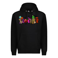 Black Halloween Teacher Premium Hoodie - RanaPortraitStore
