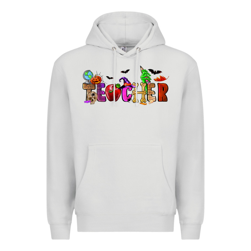 Halloween Teacher Premium Hoodie by RanaPortraitStore | Teevron
